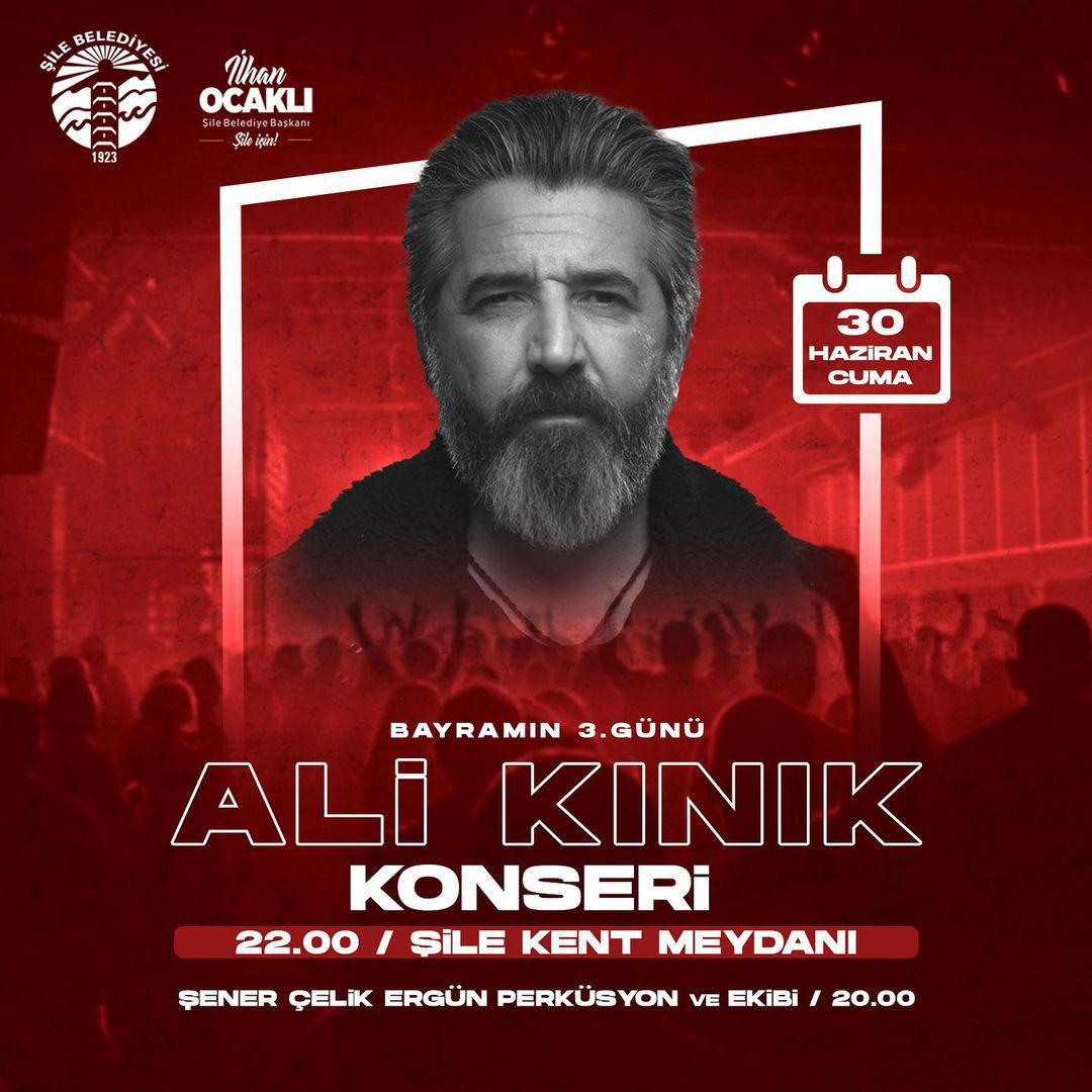 ?ile Belediyesi - Ali K?n?k Konseri